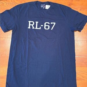 New Ralph Lauren Navy Blue Men's Shirt